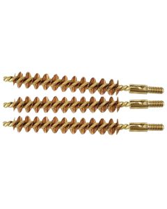 Tipton 868556 Bore Brush Set30/32 Cal Rifle Firearm Brass Bronze Bristles 3 Per Pkg