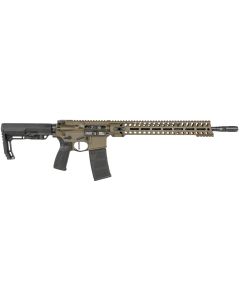 Patriot Ordnance Factory 01752 Minuteman Direct Impingement 5.56x45mm NATO 16.50" 30+1 Patriot Brown Rec/14.5" M-Lok Handguard Black Nitride Barrel Black Polymer Grip 6 Position MFT Stock