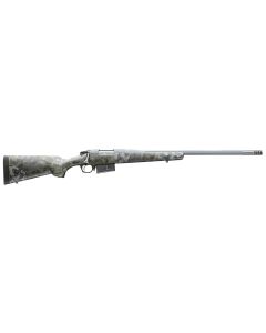 Bergara Rifles BPR2665CM Premier Canyon 6.5 Creedmoor 3+1 20" Sniper Gray Cerakote Fluted Barrel, Sniper Gray Cerakote Steel Receiver, Swamper Rouge Camo AG Composite Stock