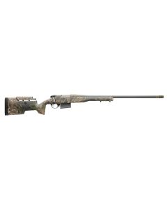 Bergara Rifles BPR34308 Premier Divide 308 Win 5+1 22" Carbon Fiber CURE Carbon Fiber Barrel, Patriot Brown Cerakote Steel Receiver, Erosion Rogue Camo AG Composite Chalk Branch Stock