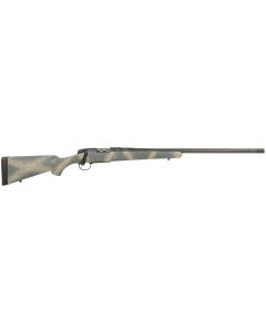 Bergara Rifles B14SM519CF B-14 Ridge Carbon Wilderness 6.5 PRC 2+1 24" Carbon Fiber Wrapped Barrel, Gray Cerakote Steel Receiver, SoftTouch Woodland Camo Fixed American Style Stock, Right Hand