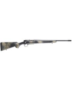 Bergara Rifles B14LM511CF B-14 Ridge Carbon Wilderness 300 Win Mag 3+1 24" Carbon Fiber Wrapped Barrel, Gray Cerakote Steel Receiver, SoftTouch Woodland Camo Fixed American Style Stock, Right Hand