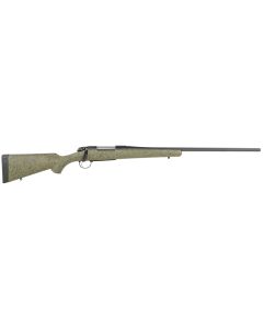 Bergara Rifles B14LM102C B-14 Hunter 7mm Rem Mag 3+1 24", Graphite Black Cerakote Barrel, SoftTouch Speckled Green Stock
