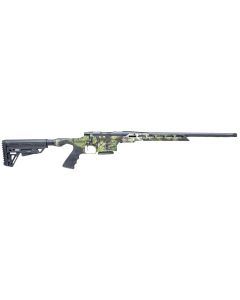 Howa HMXL762KAC M1500 Mini Excel Lite 7.62x39mm 20" TB 5+1, Kryptek Altitude HTI Excl Lite Chassis, Black Folding Stock