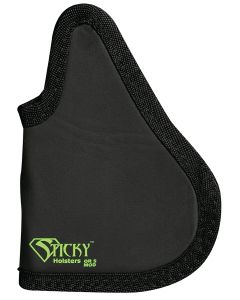 Sticky Holsters OR5MOD OR-5 Modified Black Cordura/Foam, Compatible w/Sig P365, Springfield Hellcat, Glock 42, Springfield XDS, Ambidextrous