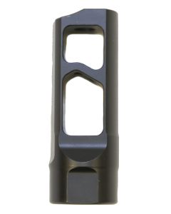 Bushmaster 0051001BLK Snake Charmer Muzzle Brake Black 1/2"-28 tpi for 5.56x45mm NATO