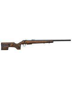 CZ-USA 07503 CZ 600 Range Full Size 308 Win 5+1, 24" Black Nitride Steel Threaded Barrel, Drilled &amp; Tapped Receiver, Black Brown &amp; Gray Laminate Fixed w/Adj Cheek Rest Stock, Right Hand