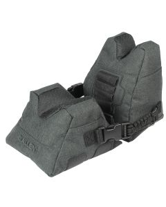 Allen 18417 EliminatorPrefilled Front and Rear Bag, Gray Polyester, Side Release Buckles, Weighs 4.50 lbs., 11.50" L x 7.50" H
