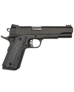 Taylors &amp; Company 230057 1911 A1 Tac Ultra 10mm Auto Caliber with 5" Barrel, 8+1 Capacity, Overall Black Parkerized Finish Steel, Beavertail Frame, Serrated Slide &amp; Black/Gray G10 Grip