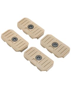 Strike Industries AR-CM-COVER-S-FDE Cable Management Cover Short 1.57"L Flat Dark Earth Polymer for M-Lok
