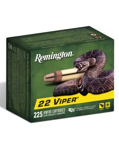 Remington Ammunition 21239 Viper22LR 36gr Truncated Cone Solid 225 Per Box/10 Case