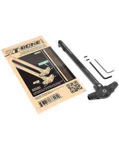 Strike Industries AR-TBCH-223-BK-BK T-Bone Charging Handle .223/5.56x45mm Nato Black Polymer Handles Aluminum Shaft for AR-15