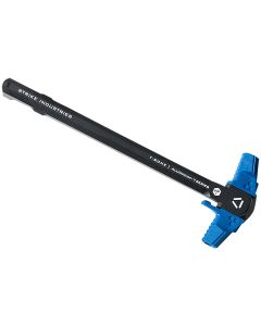 Strike Industries AR-TBCH-223-BK-BLU T-Bone Charging Handle .223/5.56x45mm Nato Blue Polymer Handles Aluminum Shaft for AR-15