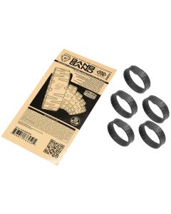 Strike Industries BANGBAND Bang BandMade of Black Rubber 5 Pack