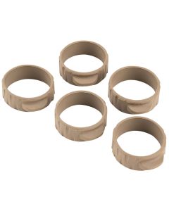 Strike Industries BANGBAND34MMFDE Bang Band Mini 34mm Made of Flat Dark Earth Rubber 5 Pack