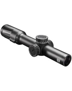 Eotech VDU16FFSR3G Vudu FFP Black Hardcoat Anodized 1-6x 24mm 30mm Tube Illuminated Green SR3-MOA Reticle Features Throw Lever