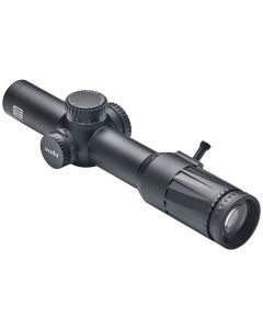 Eotech VDU110FFSR4 Vudu FFP Black Hardcoat Anodized 1-10x 28mm 34mm Tube Illuminated Red SR4 MOA Reticle Features Throw Lever