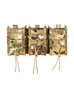 High Speed Gear 45TA00MC TACO Shingle Mag Pouch Triple MultiCam Nylon MOLLE Compatible w/ Rifle