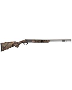 Traditions CR841104416 NitroFire VAPR 50 Cal 209 Primer 26" Gray Cerakote Fluted &amp; Tapered Barrel, Drilled &amp; Tapped Receiver, Mossy Oak Break-Up Country Fixed Synthetic Stock