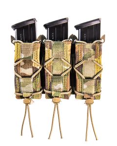High Speed Gear 11PT03MC TACO Mag Pouch Triple MultiCam Nylon MOLLE Compatible w/ Pistol