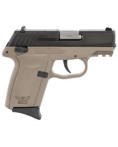 SCCY Industries CPX1CBDEG3 CPX-1 Gen3 9mm Luger 10+1 3.10" Flat Dark Earth Polymer w/ Picatinny Rail Serrated Black Nitride SS Slide FDE Polymer Grip