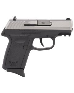 SCCY Industries CPX-2TTBKG3 CPX-2 Gen3 9mm Luger Caliber with 3.10" Barrel, 10+1 Capacity, Black Finish Picatinny Rail Frame, Serrated Stainless Steel Slide, Polymer Grip &amp; No Manual Thumb Safety