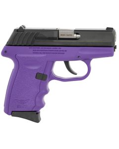 SCCY CPX-3CBPUG3 380 BLK SLIDE PUR GRIP NO SFE 10R