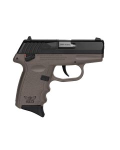 SCCY Industries CPX-4CBDE CPX-4380 ACP 10+1 2.96" Flat Dark Earth Polymer Serrated Black Nitride SS Slide Finger Grooved Flat Dark Earth Polymer Grip