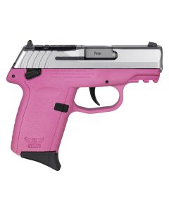 SCCY Industries CPX1TTPKRDRG3 CPX-1 Gen3 RDR 9mm Luger 10+1 3.10" Pink Polymer w/ Picatinny Rail Serrated SS Slide Pink Polymer Grip