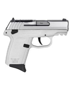 SCCY Industries CPX1TTWTRDRG3 CPX-1 Gen3 RDR 9mm Luger 10+1 3.10" White Polymer w/Picatinny Rail Serrated SS Slide White Polymer Grip