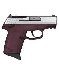 SCCY Industries CPX1TTCRRDRG3 CPX-1 Gen3 RDR 9mm Luger 10+1 3.10" Crimson Red Polymer w/Picatinny Rail Serrated SS Slide Crimson Red Polymer Grip