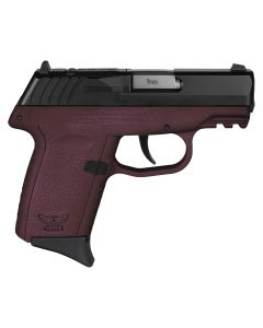 SCCY Industries CPX2CBCRRDRG3 CPX-2 Gen3 RD 9mm Luger 10+1 3.10" Crimson Red Polymer w/Picatinny Rail Serrated Black Nitride SS Slide Crimson Red Polymer Grip