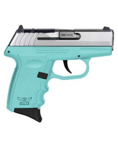 SCCY Industries CPX3TTSBRDRG3 CPX-3 RD 380 ACP 10+1 2.96" SCCY Blue Polymer/Serrated Stainless Steel Slide/Finger Grooved SCCY Blue Polymer Grip