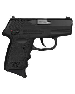 SCCY Industries CPX4CBBKRDRG3 CPX-4 RD 380 ACP 10+1 2.96" Black Polymer/Serrated Black Nitride Stainless Steel Slide/Finger Grooved Black Polymer Grip