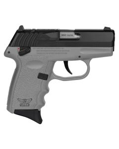 SCCY Industries CPX4CBSGRDRG3 CPX-4 RD 380 ACP 10+1 2.96" Sniper Gray Polymer/Serrated Black Nitride Stainless Steel Slide/Finger Grooved Sniper Gray Polymer Grip