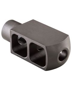 Alexander Arms MBEOTNKKIT Tank Muzzle Brake Kit Black Steel with 49/64-20 tpi Threads 3.50" OAL 1.50" Diameter for 50 Beowulf