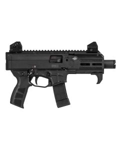 CZ-USA 91420 Scorpion 3+ Micro9mm Luger Caliber with 4.20" Threaded Barrel, 20+1 Capacity, Overall Black Finish &amp; Polymer Receiver/Grip Right Hand
