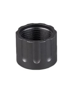 SilencerCo AC6 Delta Thread Protector Stainless Steel Black Oxide 1/2"-28 tpi