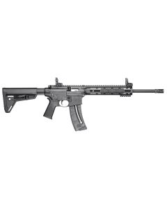 Smith &amp; Wesson 10213 M&amp;P15-22 Sport 22 LR Caliber with 25+1 Capacity, 16.50" Barrel, Matte Black Metal Finish &amp; Adjustable Magpul MOE SL Black Stock Right Hand