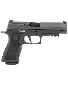 Sig Sauer 320XF9BXR3PR2 P320 XFull 9mm Luger 17+1 4.70" Carbon Steel Barrel, Black Nitron Optic Ready/Serrated SS Slide, Black Stainless Steel Frame w/Picatinny Rail, Black XCarry Medium Polymer Grips
