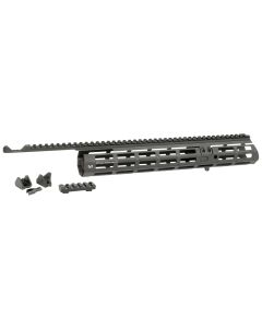 Midwest Industries MIMAR1895XRS Extended Sight System13.63" M-LOK Black Hardcoat Anodized for Marlin 1895 Variants Includes Iron Sights