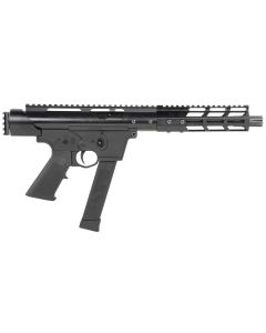 Tactical Superiority SIA-TAC09-085RD Tac-99mm Luger 8.50" Black Hard Coat Anodized Rec Picatinny Rail End Cap Black A2 Grip Includes Red Dot