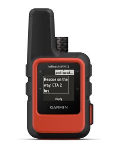 Garmin 0100260200 inReach Mini 2 Satcom Communication/SOS/Maps Black/Red Internal Rechargeable Lithium Battery Bluetooth/ANT+ GPS Yes