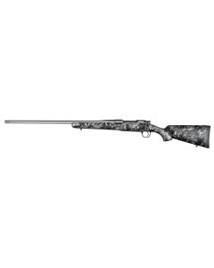 Christensen Arms 8010110900 Mesa FFT 6.5 PRC 4+1 20" Threaded Barrel, Tungsten Gray Cerakote, Black with Gray Webbing Stock, Left Hand