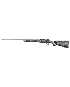 Christensen Arms 8010111300 Mesa FFT 7mm Rem Mag 3+1 22" Threaded Barrel, Tungsten Gray Cerakote, Black with Gray Webbing Stock, Left Hand