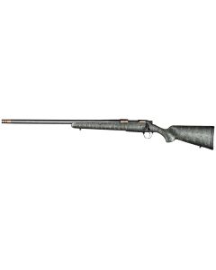 Christensen Arms 8010603800 Ridgeline7mm-08 Rem 4+1 24" Carbon Fiber/Threaded Barrel, Burnt Bronze Cerakote, Green with Black/Tan Webbing Stock, Left Hand