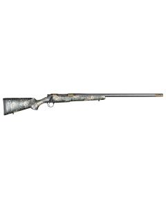 Christensen Arms 8010618600 Ridgeline FFT 22-250 Rem 4+1 20" Carbon Fiber/Threaded Barrel, Burnt Bronze Cerakote, Green with Black/Tan Accents Stock