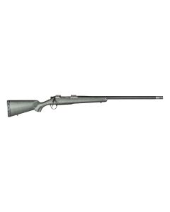 Christensen Arms CA10268315332 Summit TIFull Size 7mm Rem Mag 3+1, 26" Natural Titanium Steel Threaded Barrel, Natural Titanium Aluminum Receiver, Green w/Black Webbing Fixed Sporter Stock