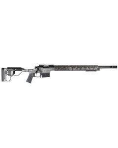 Christensen Arms 8010307401 Modern Precision308 Win 20" Threaded Carbon Fiber Barrel 5+1, Black Nitride Finish, Tungsten Anodized Folding Stock, Polymer Grip