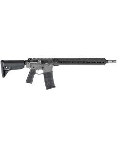 Christensen Arms 8010900604 CA-15 G2 *CO Compliant 223 Wylde 10+1 16" Barrel, Tungsten Gray Cerakote Metal Finish, Black Adjustable BCM Gunfighter Stock, Black Polymer Grip